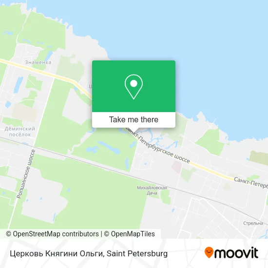 Церковь Княгини Ольги map