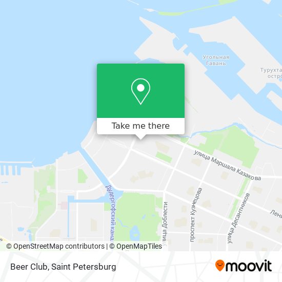 Beer Club map