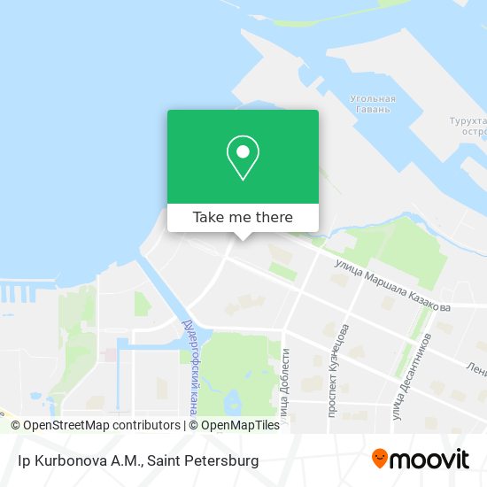 Ip Kurbonova A.M. map