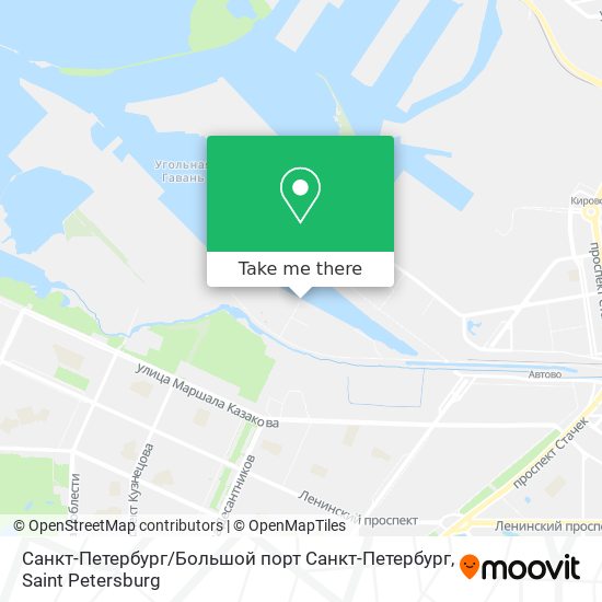 Санкт-Петербург / Большой порт Санкт-Петербург map