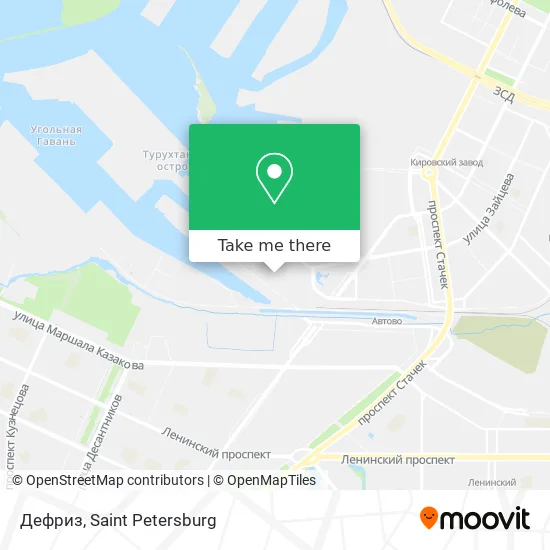 Дефриз map
