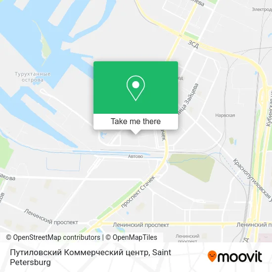 Путиловский Коммерческий центр map