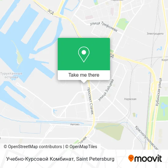 Учебно-Курсовой Комбинат map