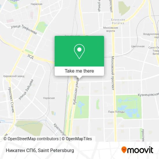 Никатен СПб map