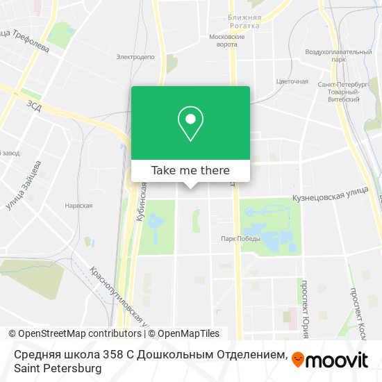 Средняя школа 358 С Дошкольным Отделением map