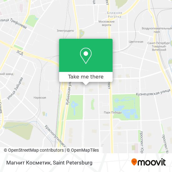 Магнит Косметик map