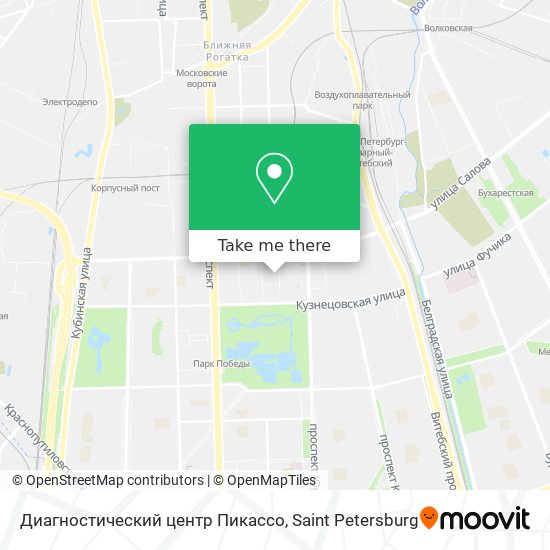 Диагностический центр Пикассо map