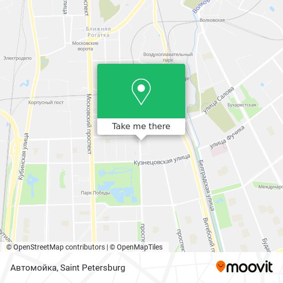 Автомойка map