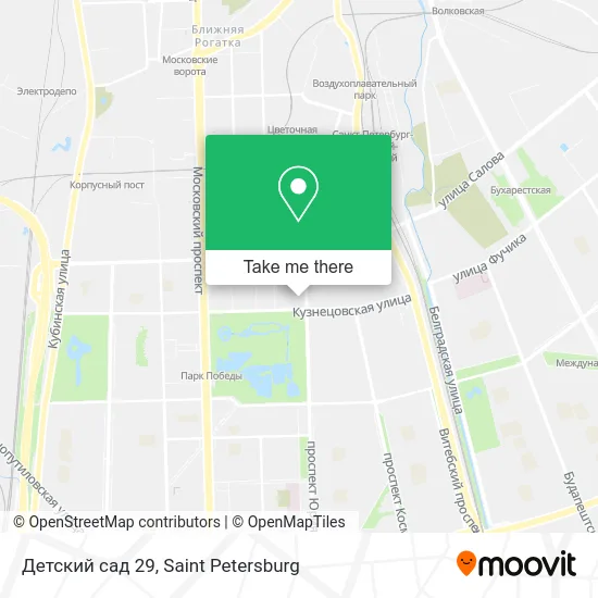 Детский сад 29 map