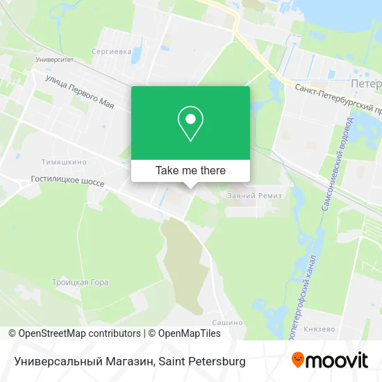 Универсальный Магазин map