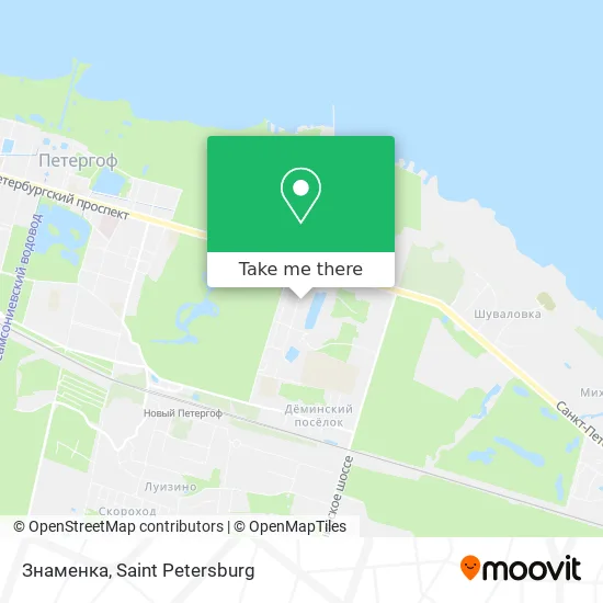 Знаменка map