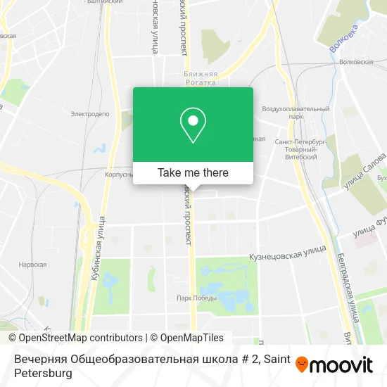 Вечерняя Общеобразовательная школа # 2 map