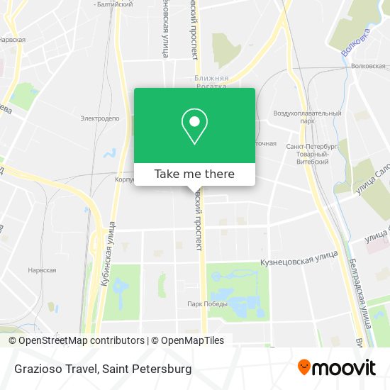 Grazioso Travel map