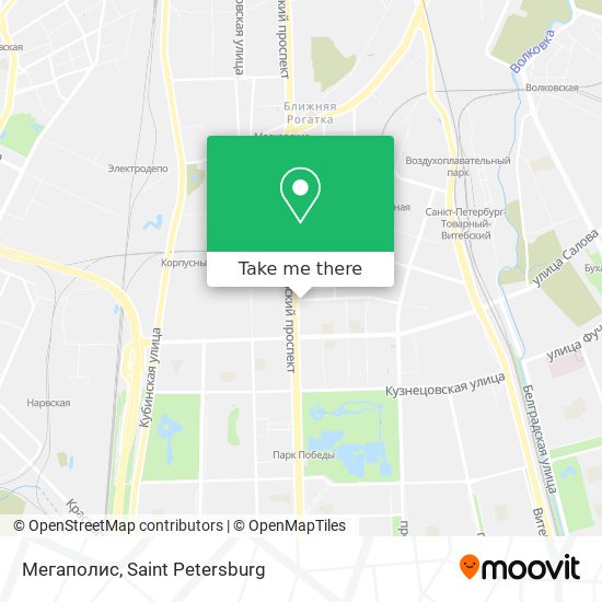 Мегаполис map
