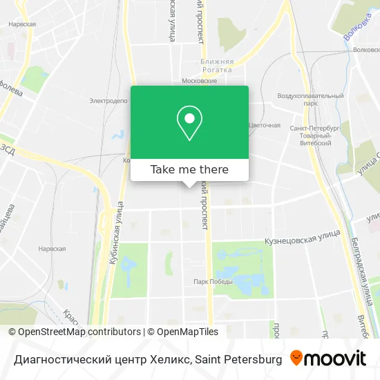 Диагностический центр Хеликс map
