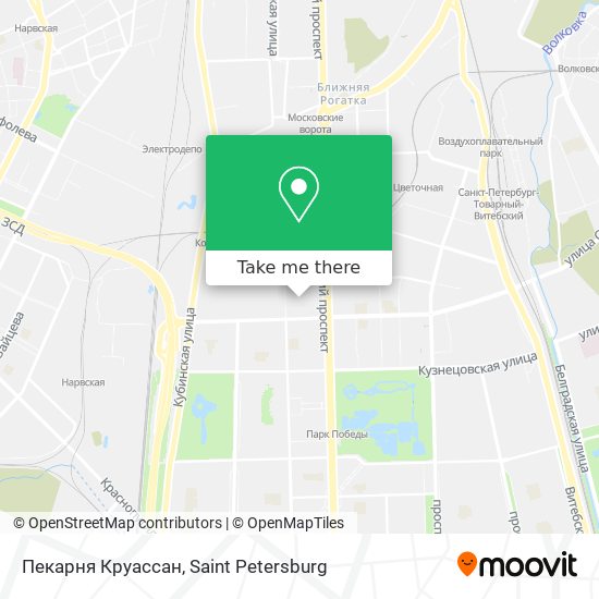 Пекарня Круассан map