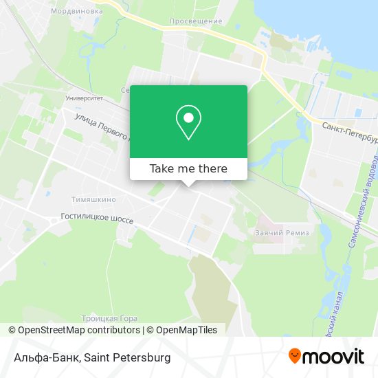 Альфа-Банк map