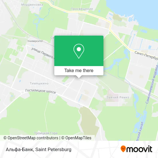 Альфа-Банк map
