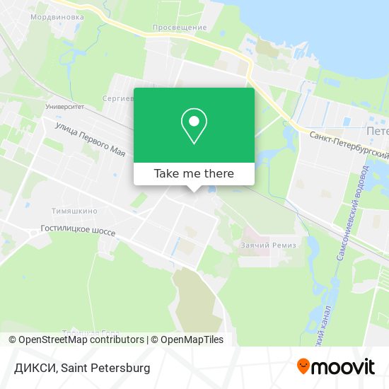 ДИКСИ map