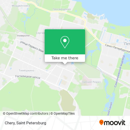 Chery map