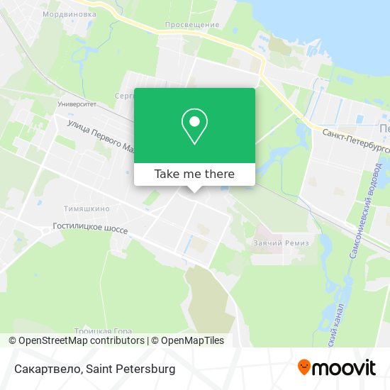 Сакартвело map