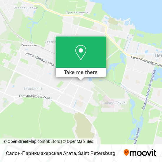 Салон-Парикмахерская Агата map