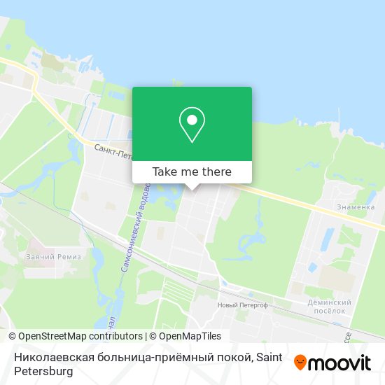Николаевская больница-приёмный покой map