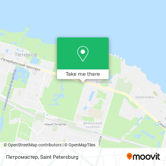 Петромастер map