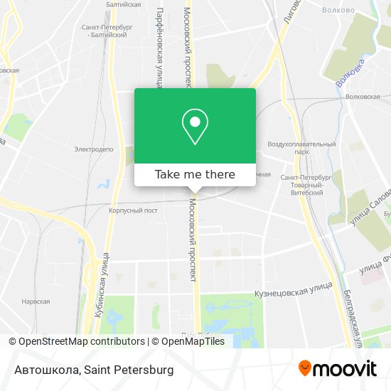 Автошкола map