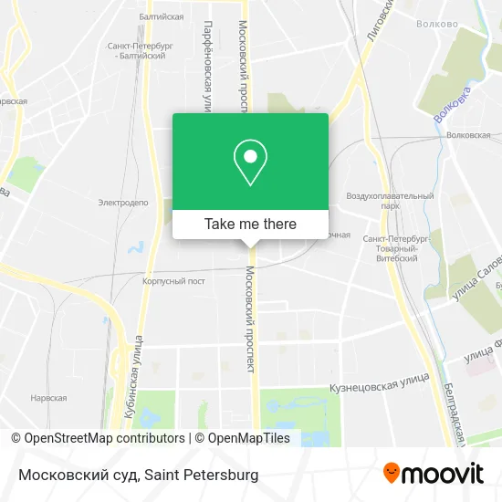 Московский суд map