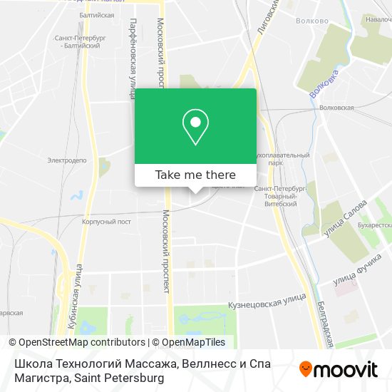 Школа Технологий Массажа, Веллнесс и Спа Магистра map