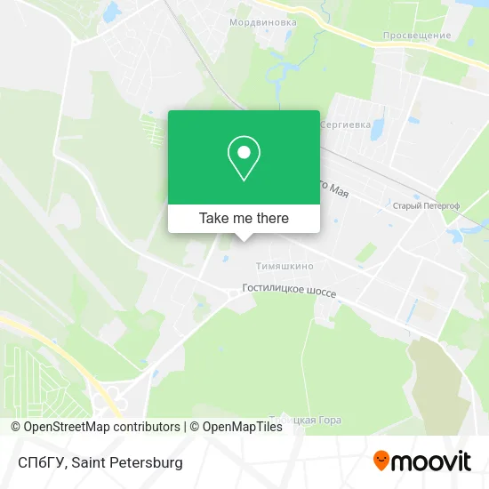 СПбГУ map