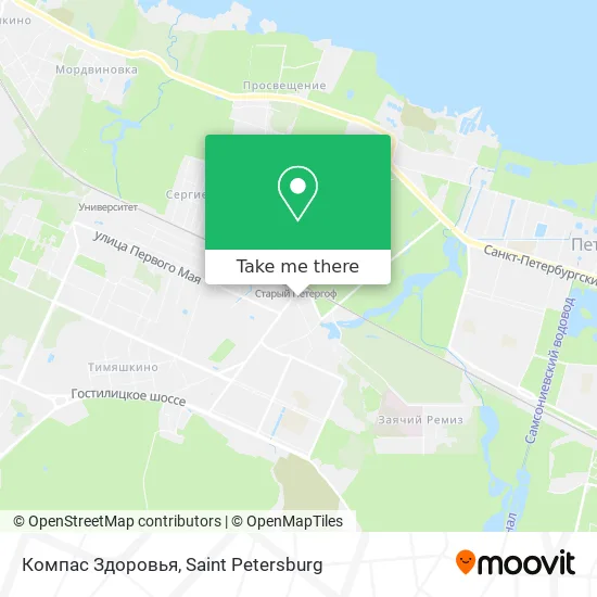 Компас Здоровья map