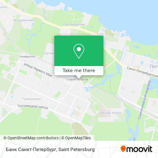 Банк Санкт-Петербург map