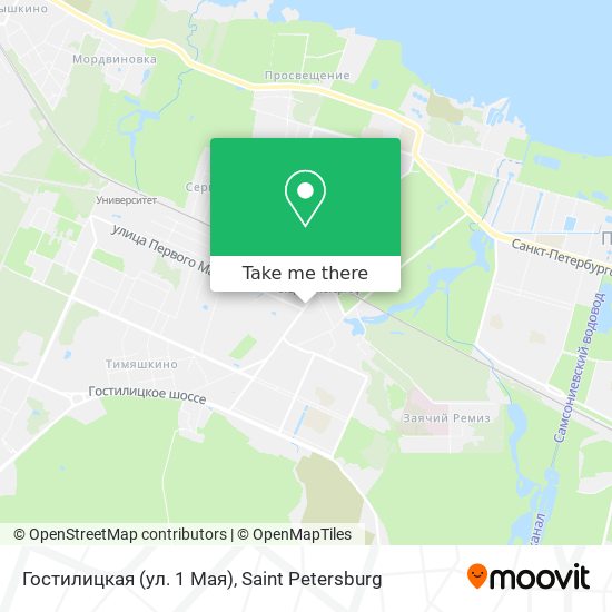 Гостилицкая (ул. 1 Мая) map