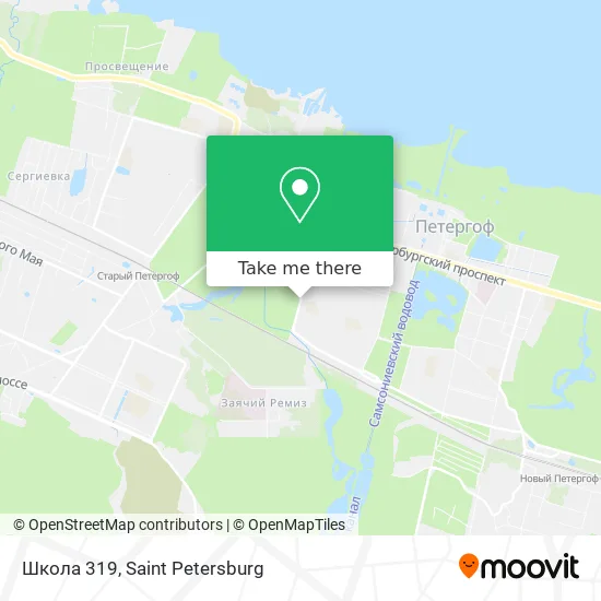 Школа 319 map