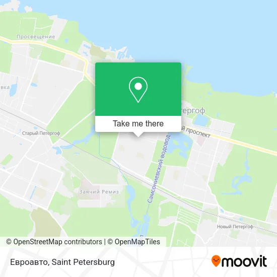 Евроавто map