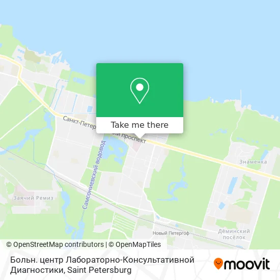 Больн. центр Лабораторно-Консультативной Диагностики map