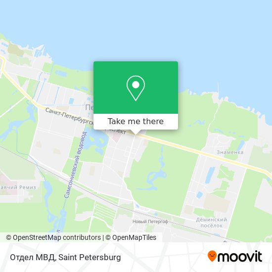 Отдел МВД map