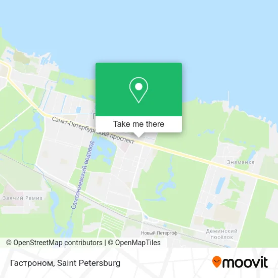 Гастроном map