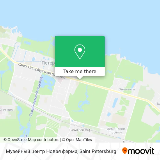 Музейный центр Новая ферма map