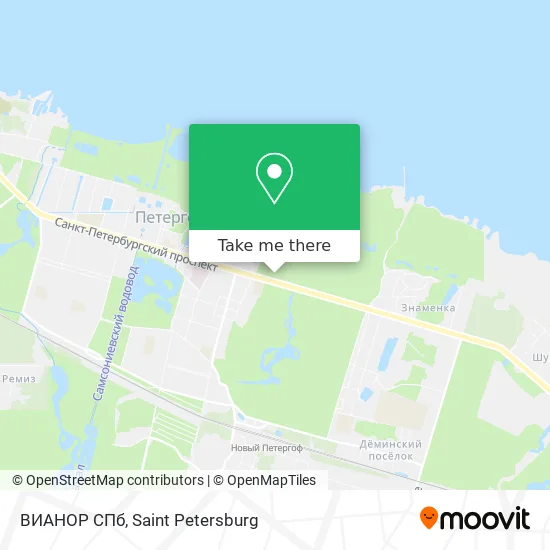 ВИАНОР СПб map