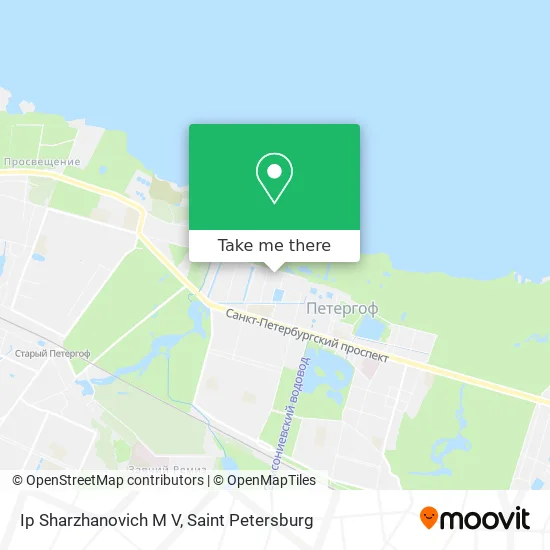 Ip Sharzhanovich M V map