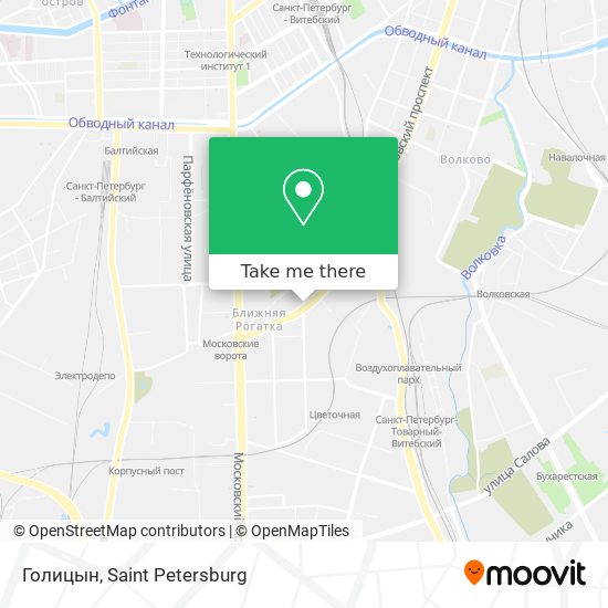 Голицын map
