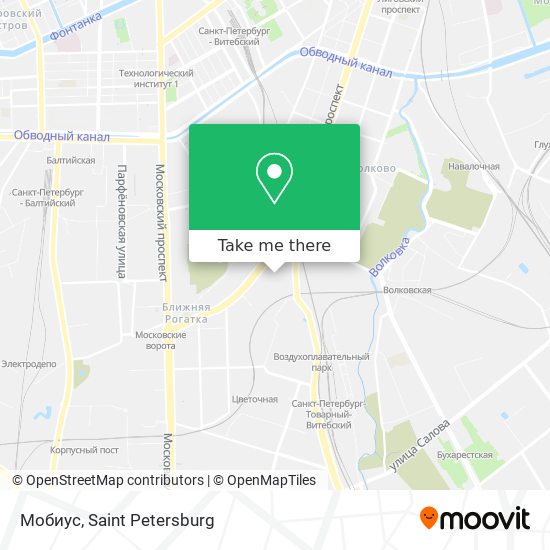Мобиус map