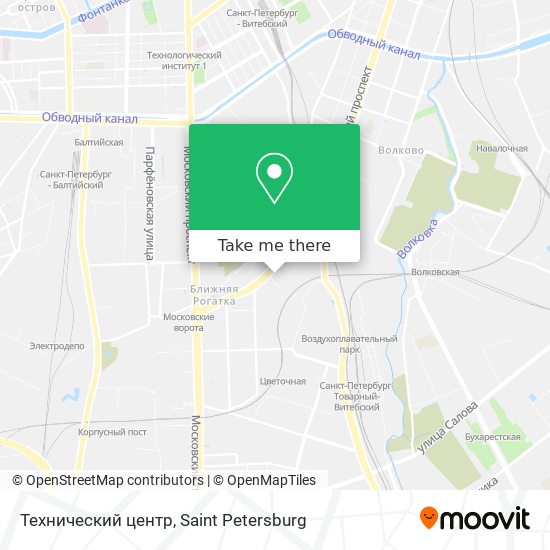 Технический центр map