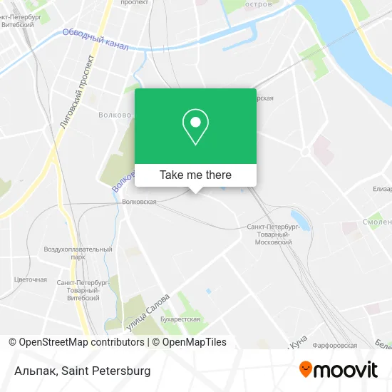 Альпак map