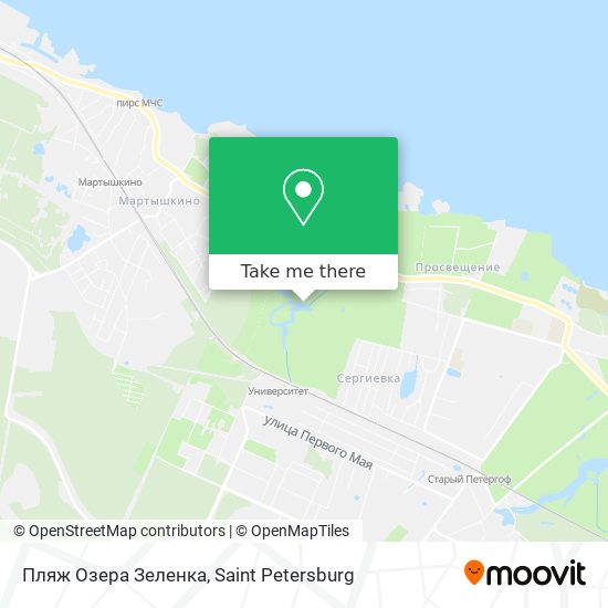 Пляж Озера Зеленка map