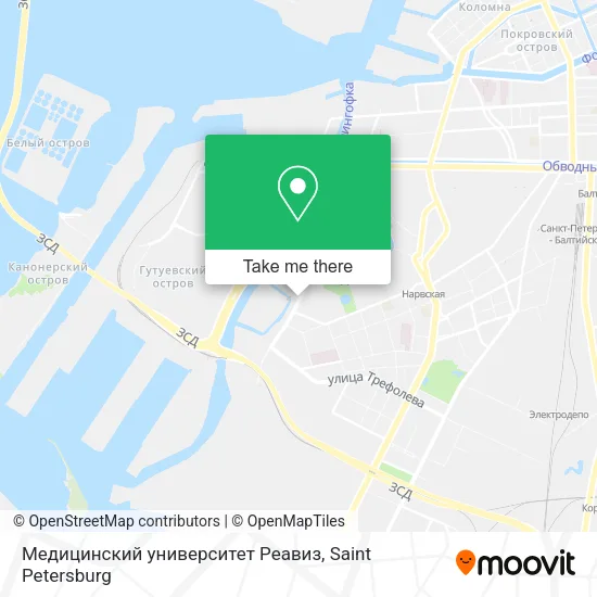 Медицинский университет Реавиз map