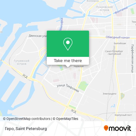 Геро map